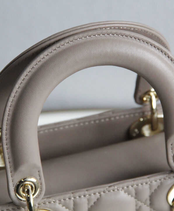 Christian Dior Lady Dior My Abcdior Bag Grey